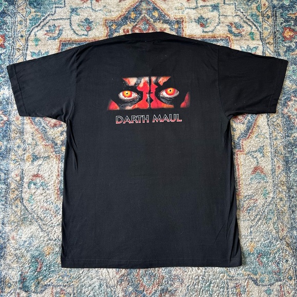 Vintage NWT Star Wars Darth Maul T-shirt Large - Picture 2 of 7